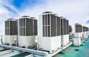 rows-of-modular-commercial-rooftop-HVAC-units